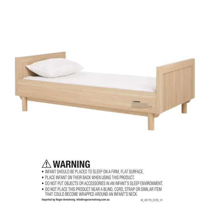 Mamas & Papas Oska Cotbed - Oak