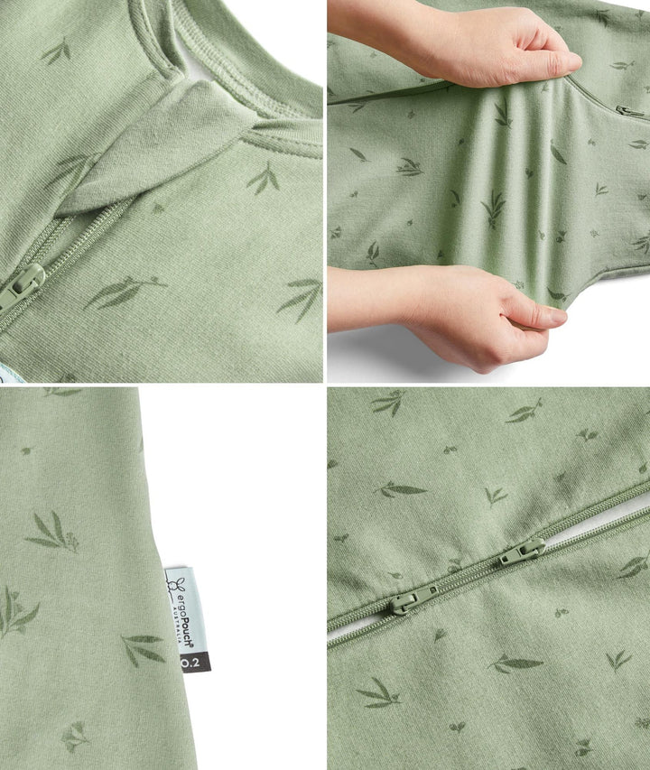 JERSEY SLEEPING BAG 0.2TOG-SAGE