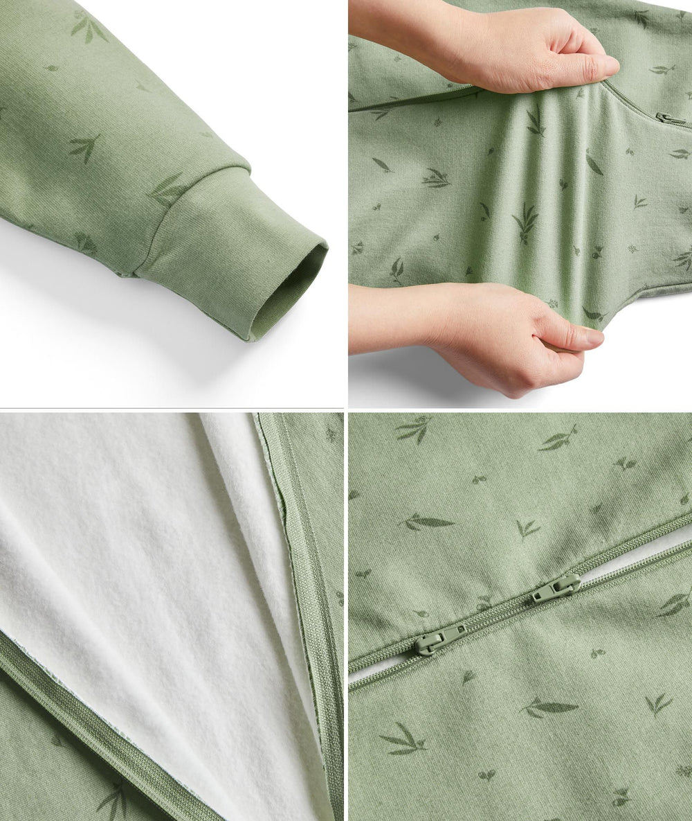 JERSEY SLEEPING BAG Long Sleeve 1.0TOG - Willow