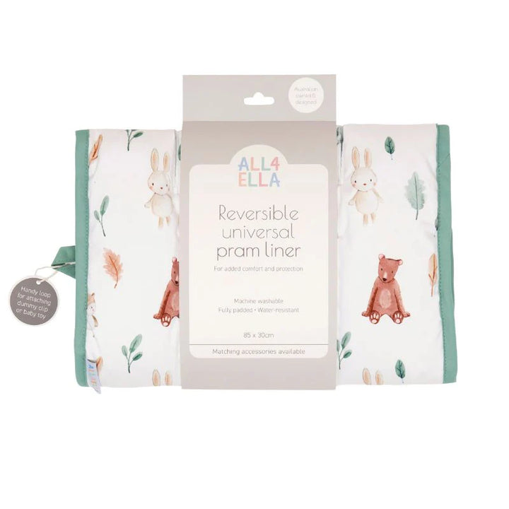 All4Ella Pram liner - Forest Friends