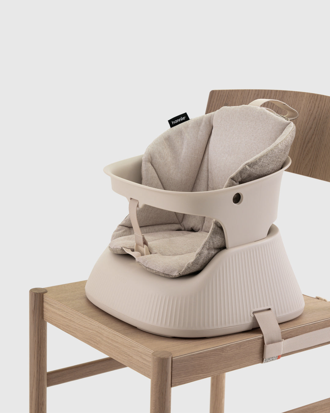 Hannie Portable High Chair - White Sand