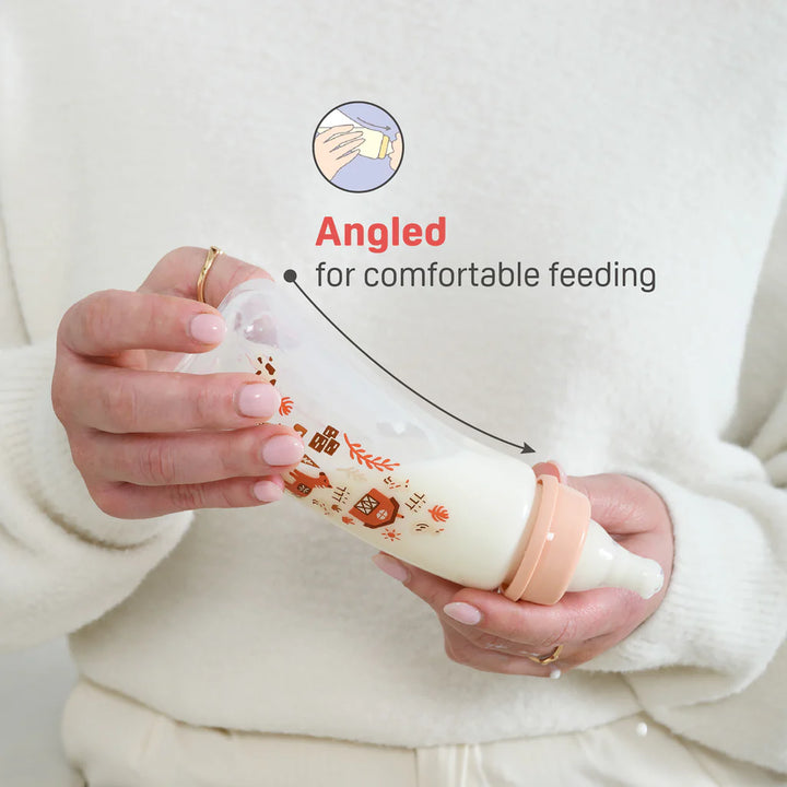 PIGEON FLEXIBLE CURVE BOTTLE PP SPACE 250ML