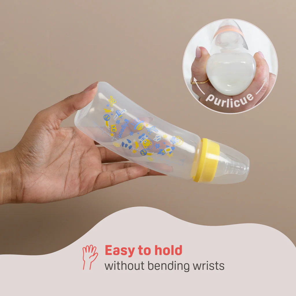 PIGEON FLEXIBLE CURVE BOTTLE PP SPACE 250ML