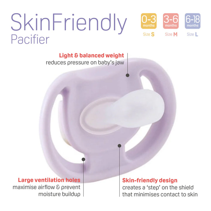 Pigeon Skin Friendly Pacifier M(3-6months)