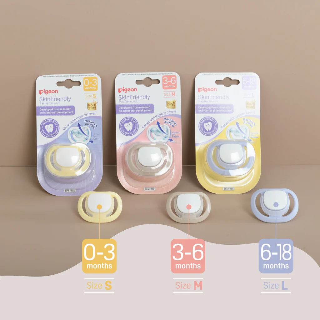 Pigeon Skin Friendly Pacifier M(3-6months)
