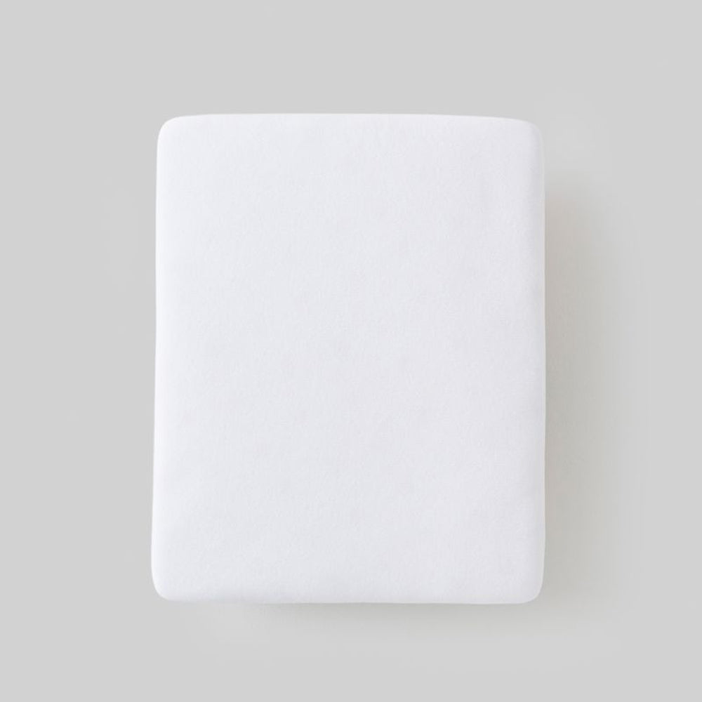 Silver Cross Slumber Fitted Sheet New Born - White