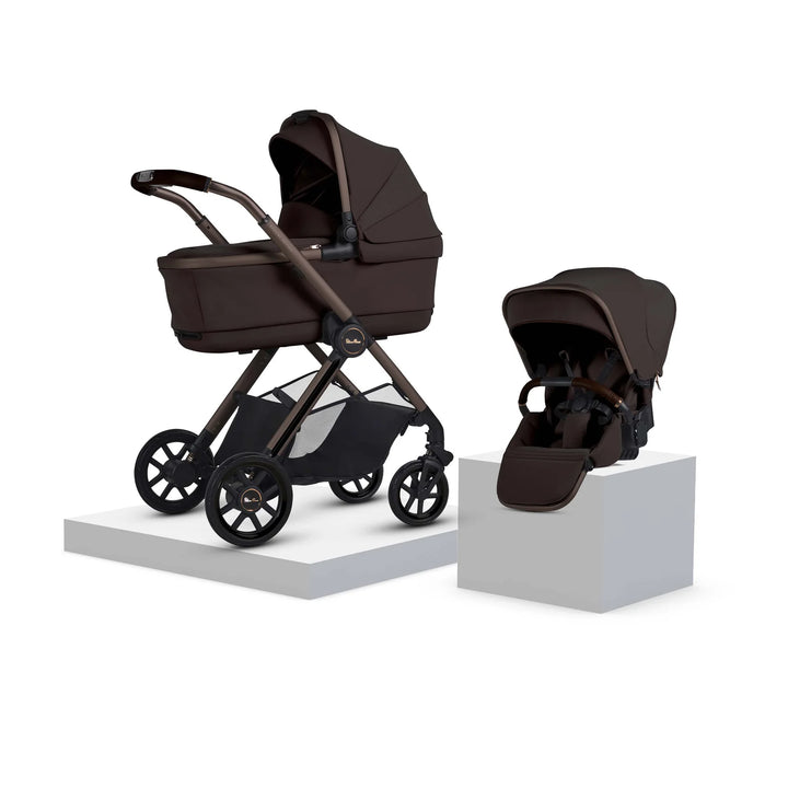 Silver Cross Reef 2 with Carrycot Special Edition - Ganache