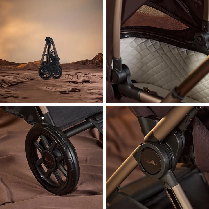 Silver Cross Reef 2 with Carrycot Special Edition - Ganache