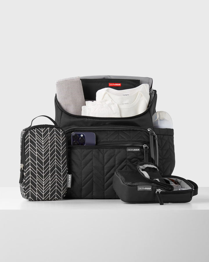 SKIP HOP FORMA NAPPY BACKPACK - BLACK