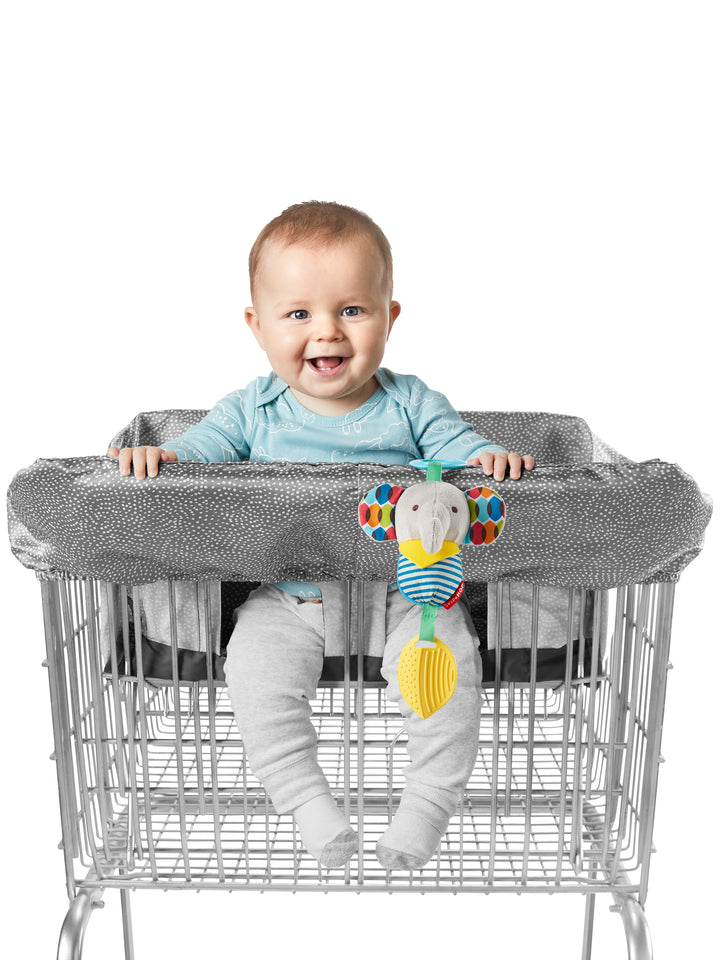 Skip Hop Bandana Buddies Chime & Teethe Baby Toy - Elephant