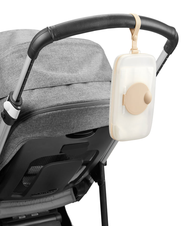 Skip Hop Grab & Go Snug Seal Wipes Case - Oat