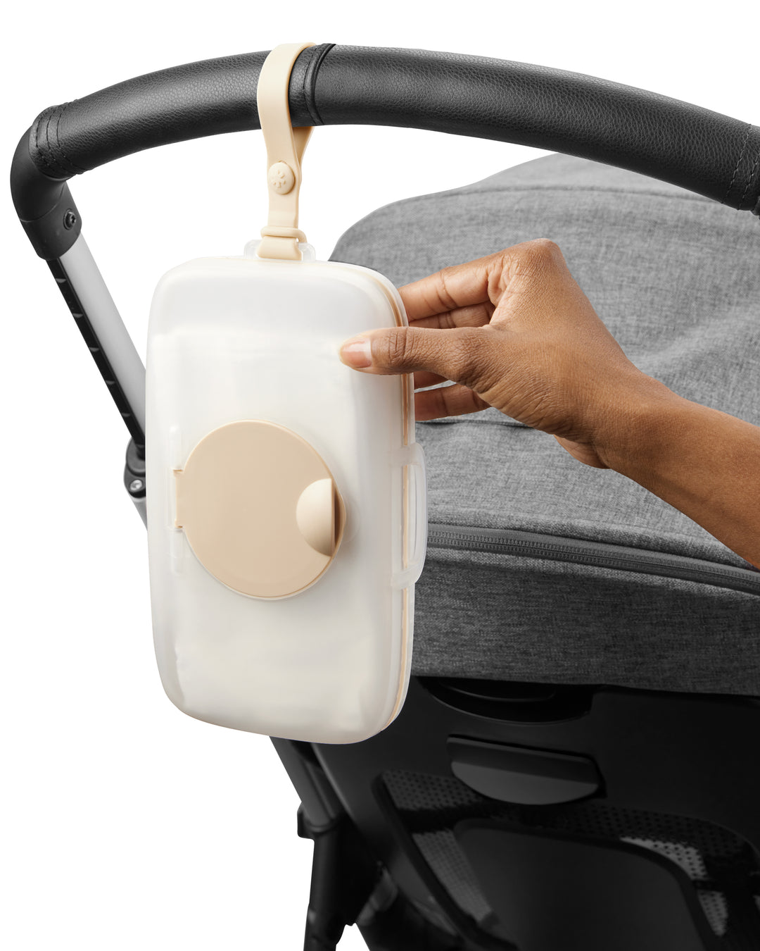 Skip Hop Grab & Go Snug Seal Wipes Case - Oat