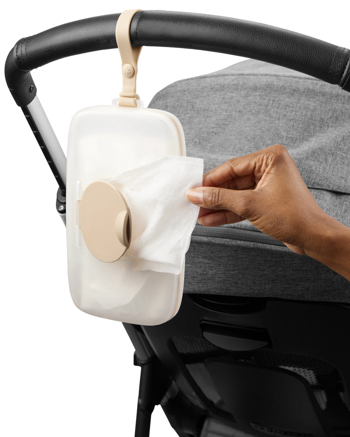 Skip Hop Grab & Go Snug Seal Wipes Case - Oat