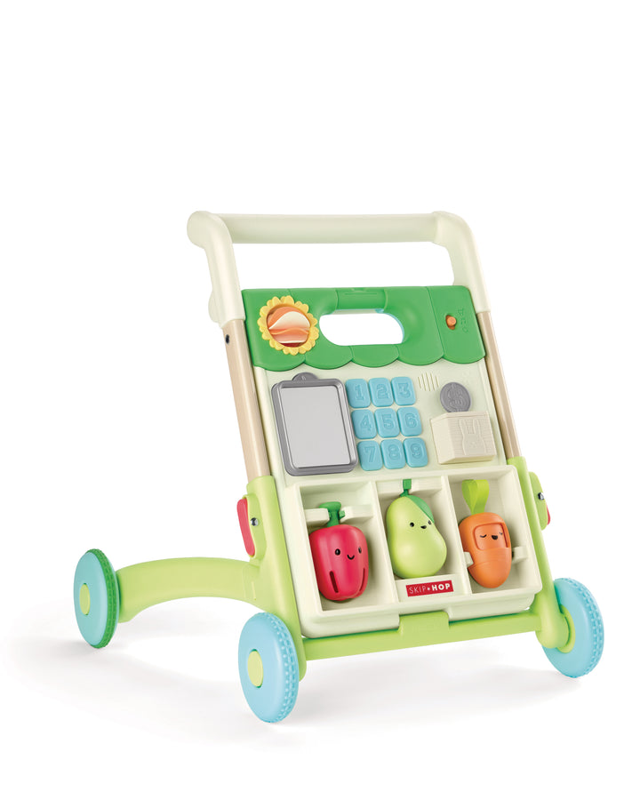 SKIP HOP FARMSTAND GROW ALONG 5-IN-1 ACTIVITY WALKER