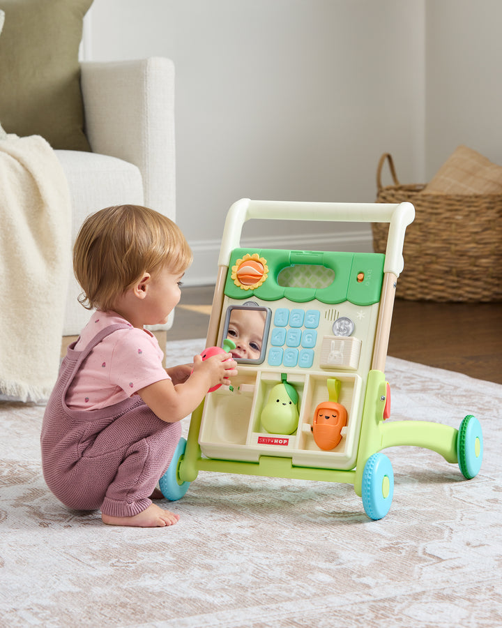 SKIP HOP FARMSTAND GROW ALONG 5-IN-1 ACTIVITY WALKER