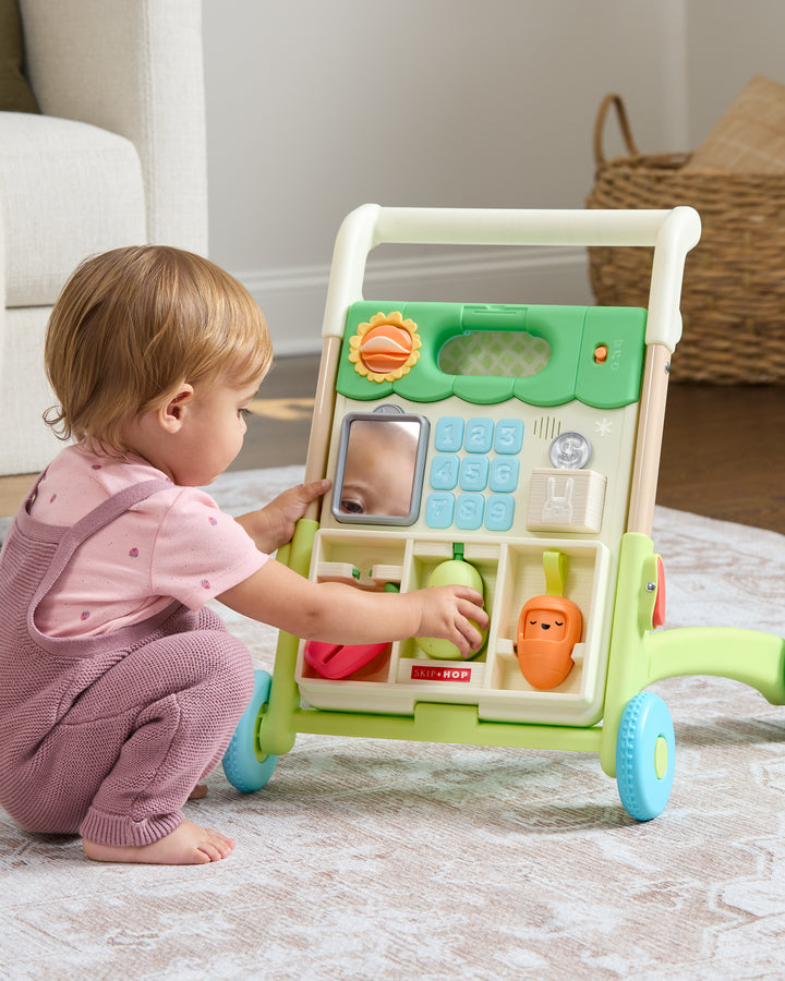 SKIP HOP FARMSTAND GROW ALONG 5-IN-1 ACTIVITY WALKER