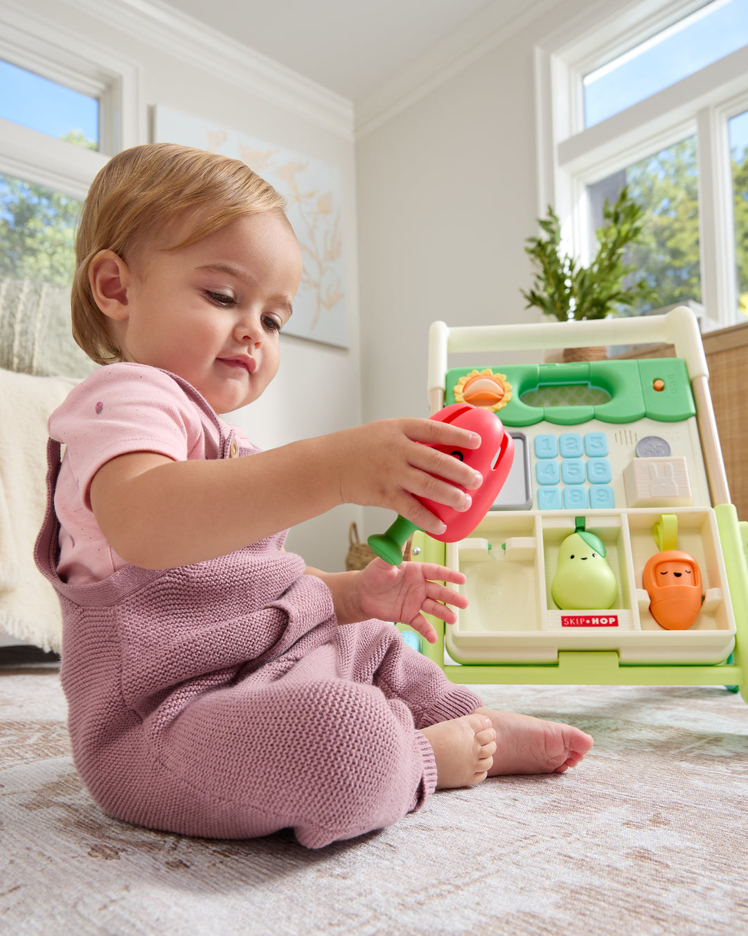 SKIP HOP FARMSTAND GROW ALONG 5-IN-1 ACTIVITY WALKER