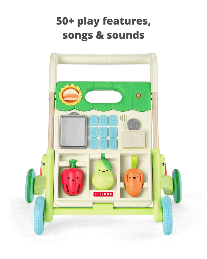 SKIP HOP FARMSTAND GROW ALONG 5-IN-1 ACTIVITY WALKER