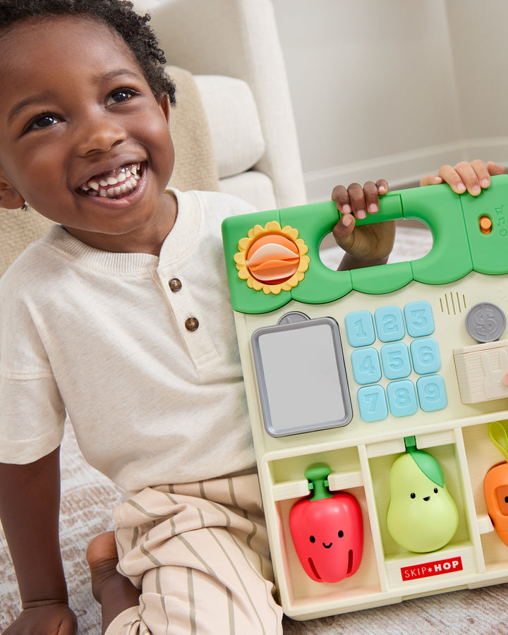 SKIP HOP FARMSTAND GROW ALONG 5-IN-1 ACTIVITY WALKER