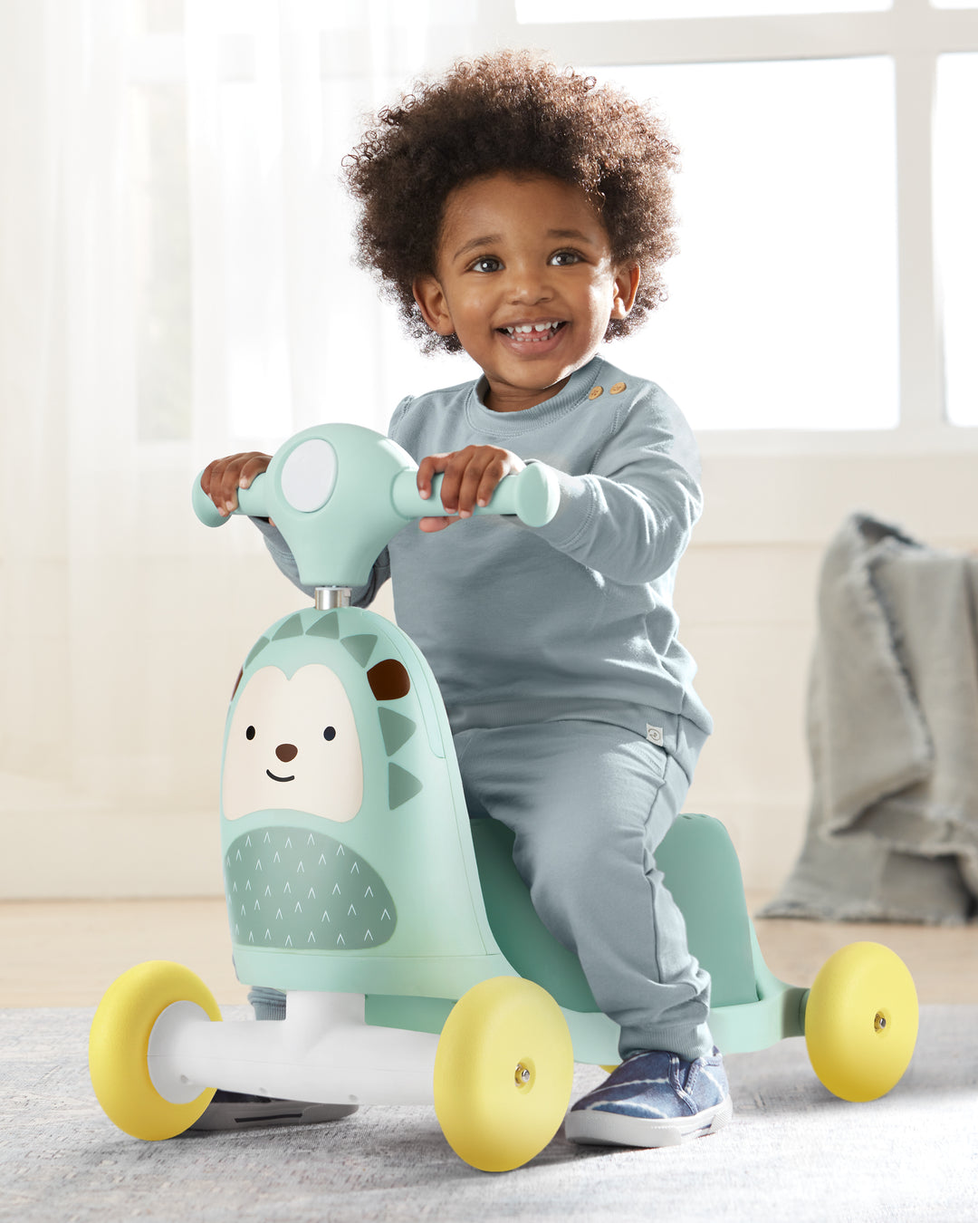 Skip Hop Zoo Ride On 3-in-1 Scooter - Hedgehog