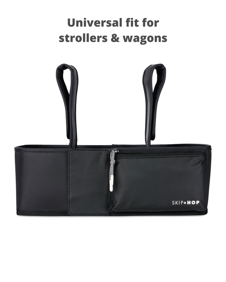 SKIP HOP ULTIMATE STROLLER ORGANISER - BLACK