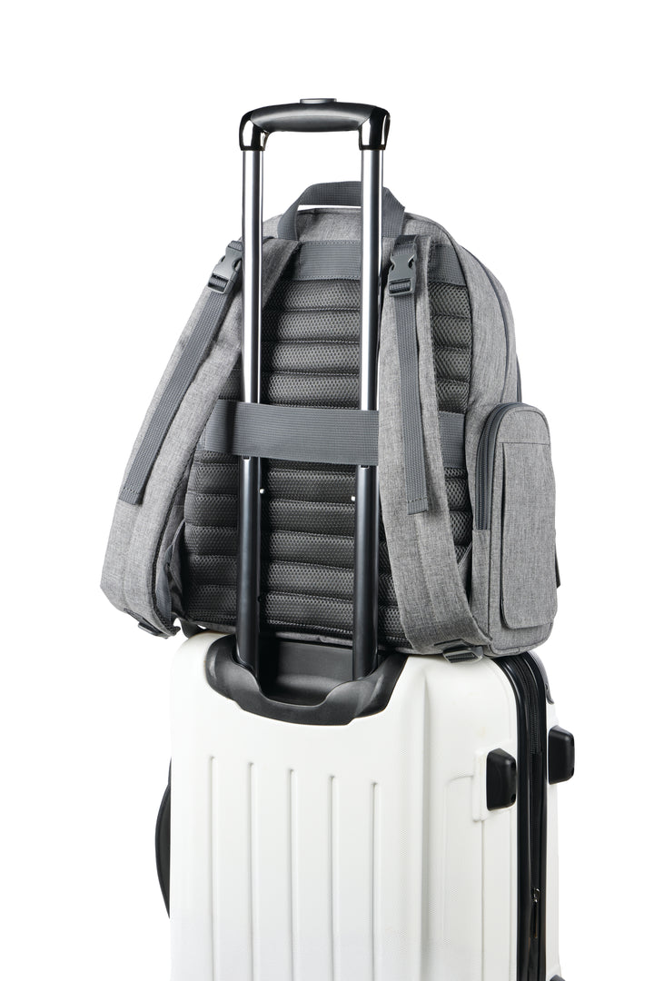 SKIP HOP LUNA NAPPY BACKPACK - HEATHER GREY