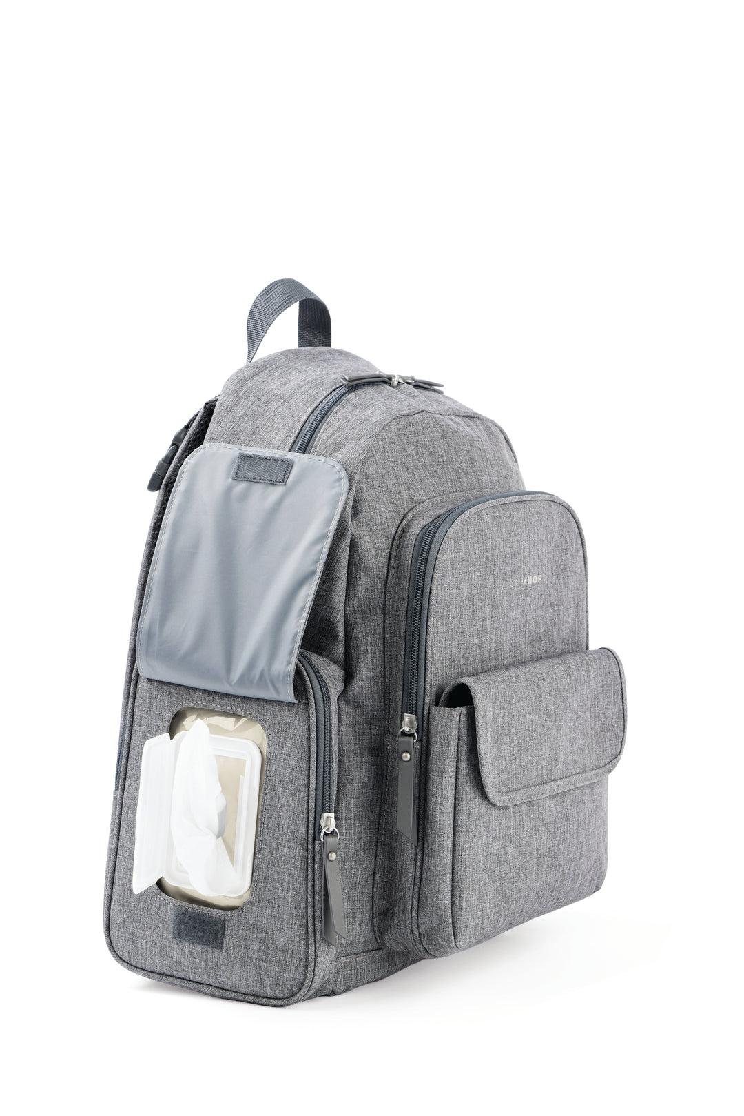 SKIP HOP LUNA NAPPY BACKPACK - HEATHER GREY