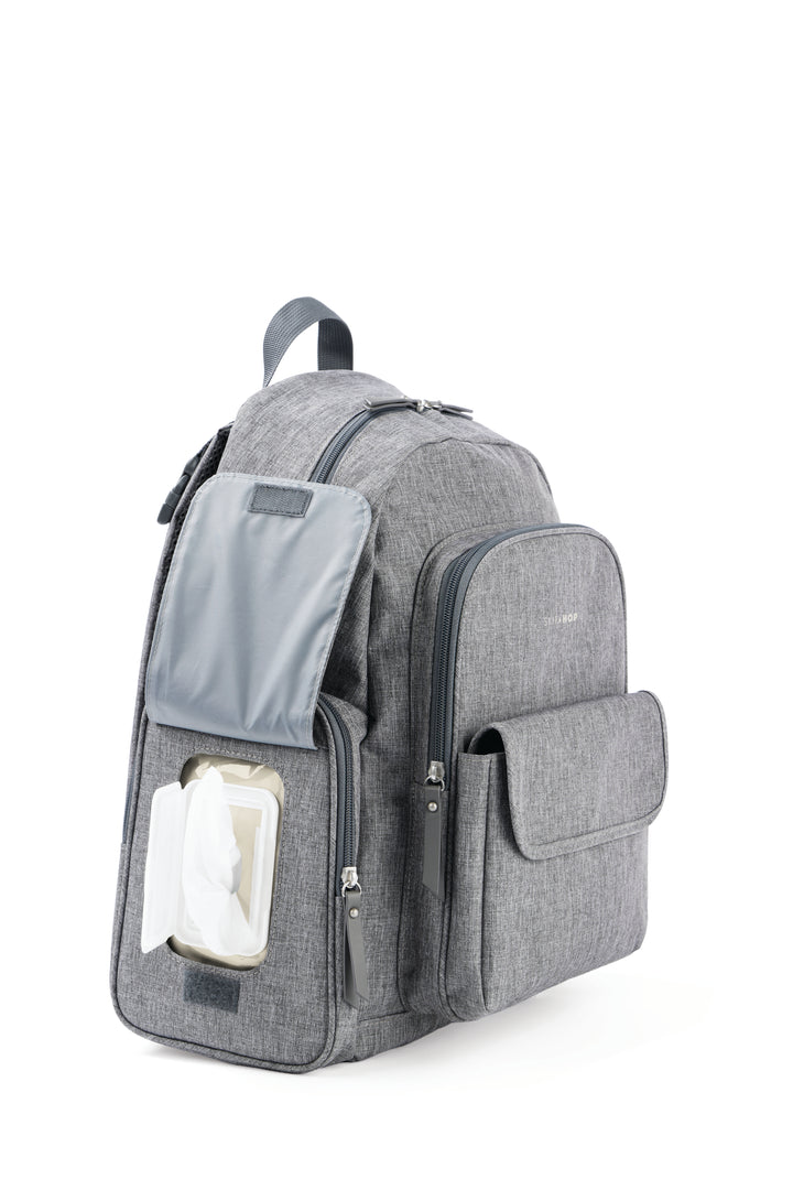 SKIP HOP LUNA NAPPY BACKPACK - HEATHER GREY