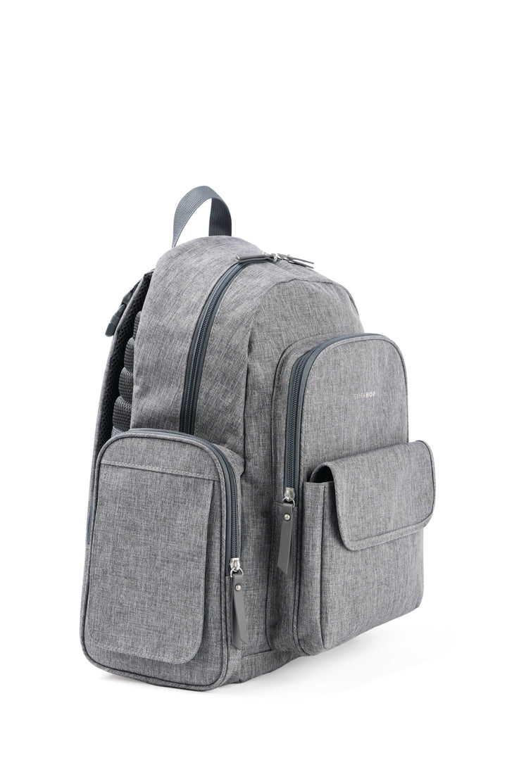 SKIP HOP LUNA NAPPY BACKPACK - HEATHER GREY