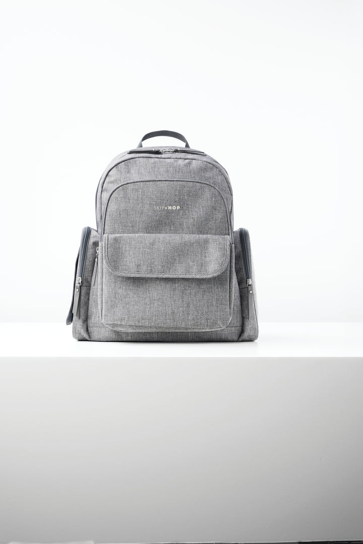 SKIP HOP LUNA NAPPY BACKPACK - HEATHER GREY