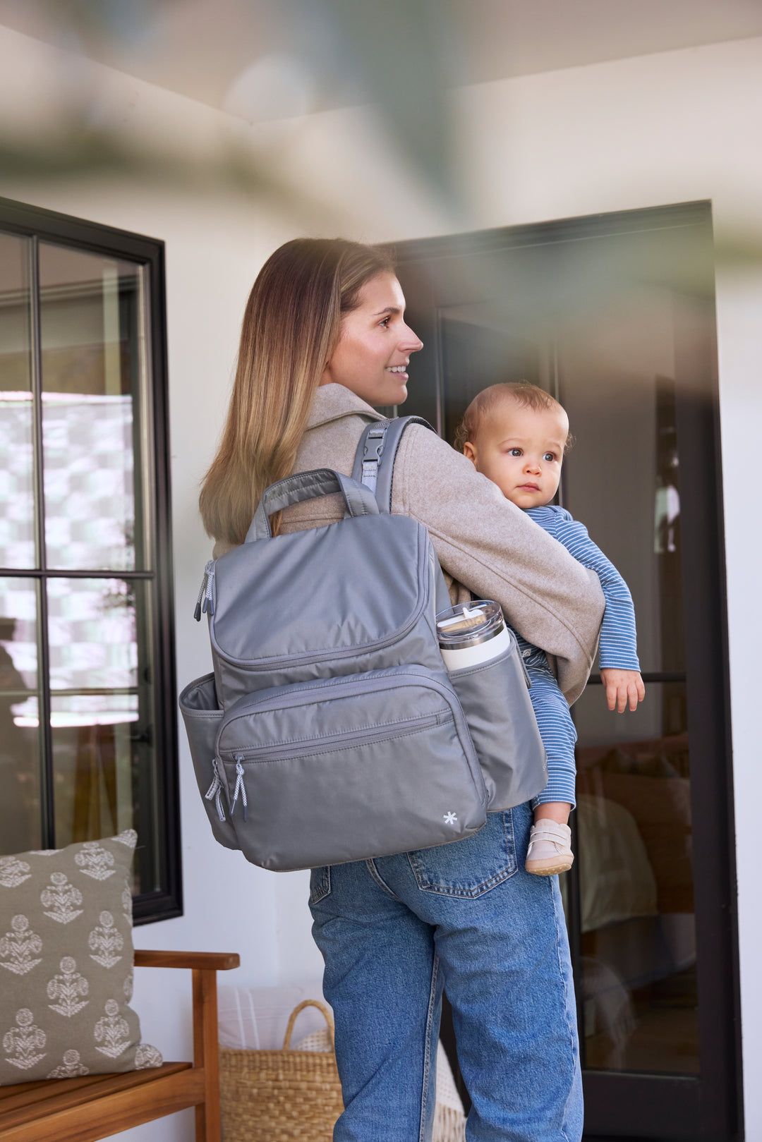 Skip Hop Forma Next Nappy Backpack - Grey