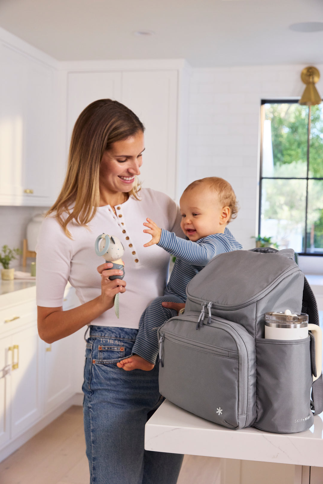 Skip Hop Forma Next Nappy Backpack - Grey