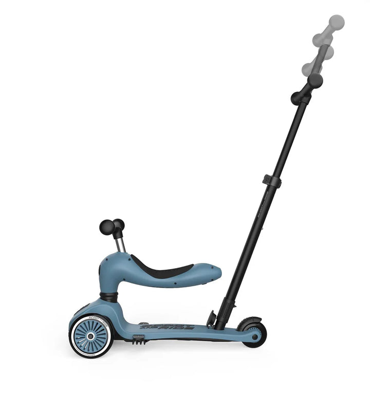 Scoot and Ride Highway Kick 1 Push and Go - Steel
