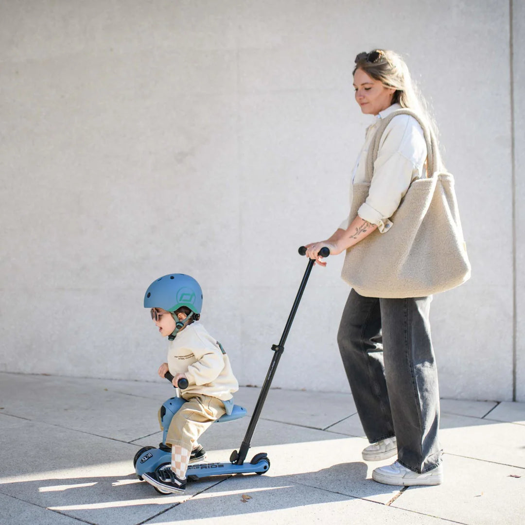 Scoot and Ride Highway Kick 1 Push and Go - Steel
