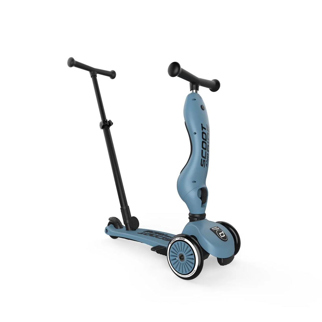 Scoot and Ride Highway Kick 1 Push and Go - Steel