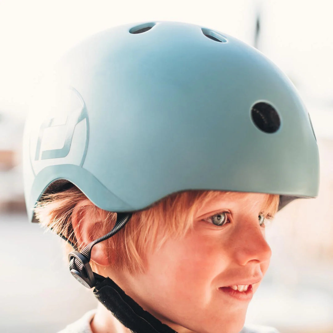 Scoot and Ride Helmet - Steel