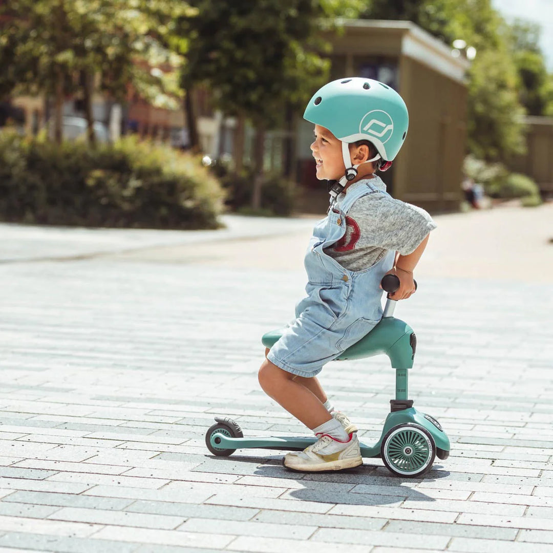 Scoot and Ride Helmet - Forest