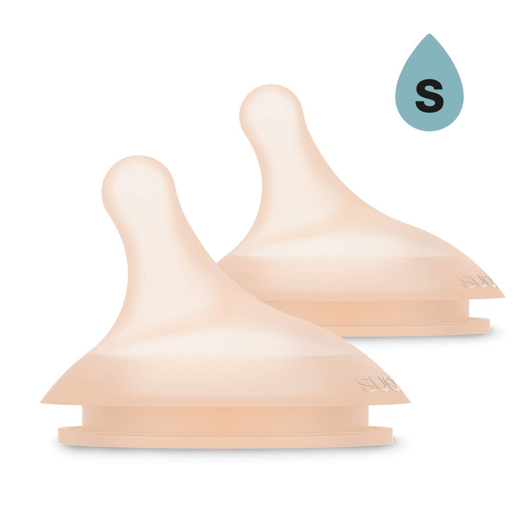 Suavinex Zero Zero Silicone Teat x 2 - Slow Flow 0M