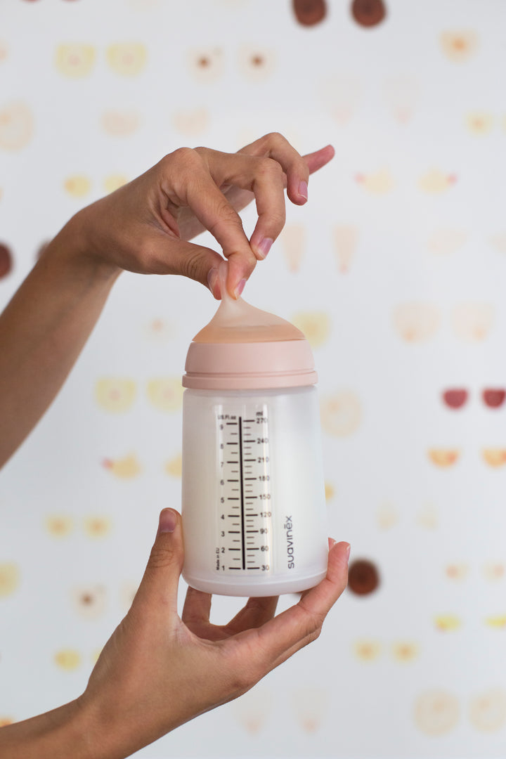 Suavinex Zero Zero Baby Bottle Follow on Set 3M+