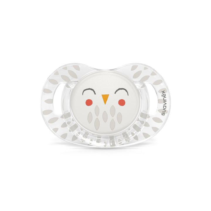 Suavinex Bonhomia Soother with SX Pro Anatomical Teat 18M+ - Feather Beige
