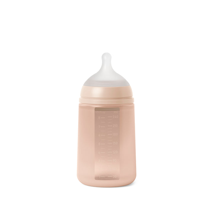 Suavinex 240ml All Silicone Bottle - Nude