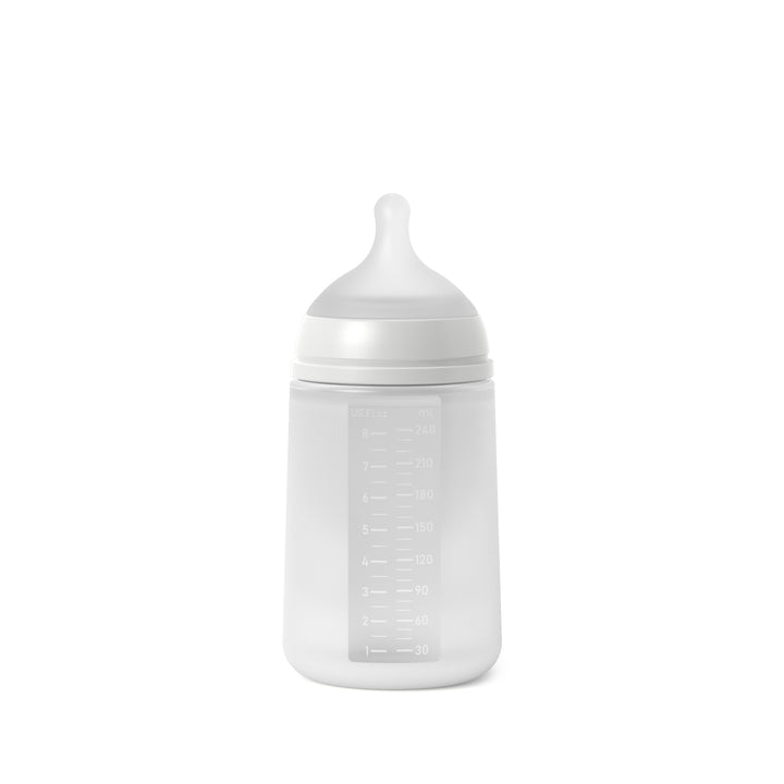Suavinex 240ml All Silicone Bottle - Transparent