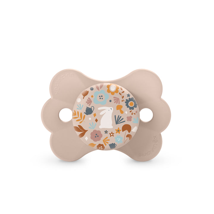 Suavinex Wonderland Butterfly SX Pro Soother 6-18 Months - Liberty Dusty Pink