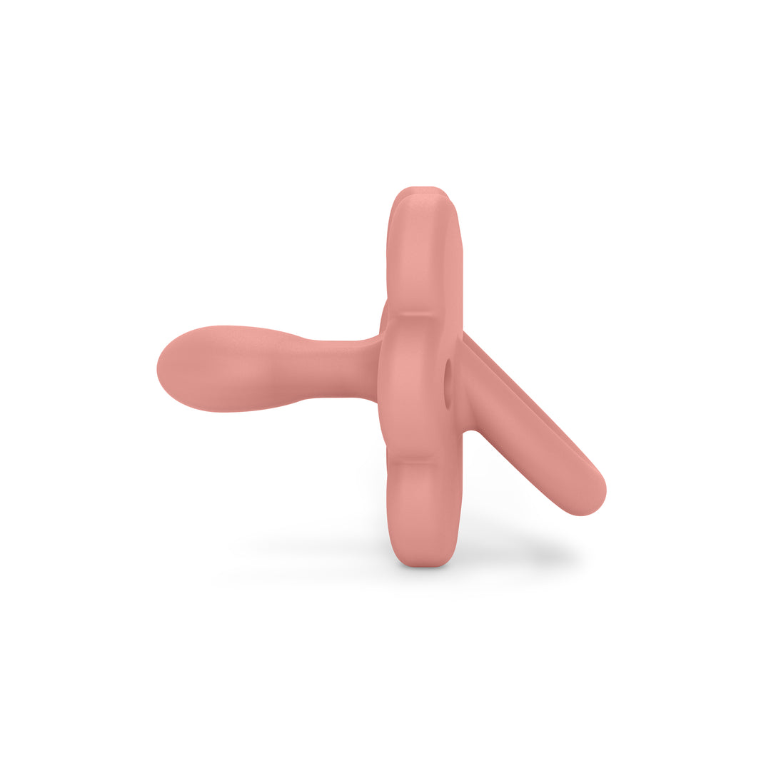 Suavinex Colour Essence Butterfly All Silicone SX Pro Soother 6-18 Months - Peach Pink