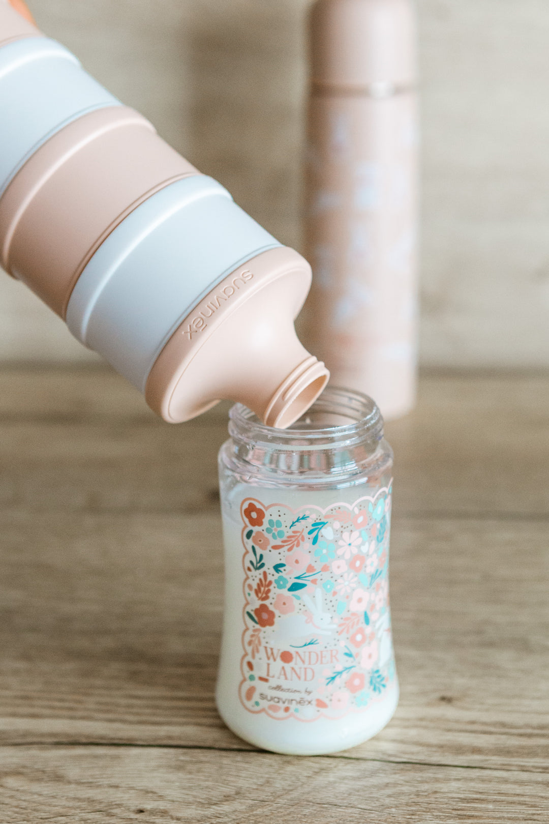Suavinex Formula Dispenser - Light Pink