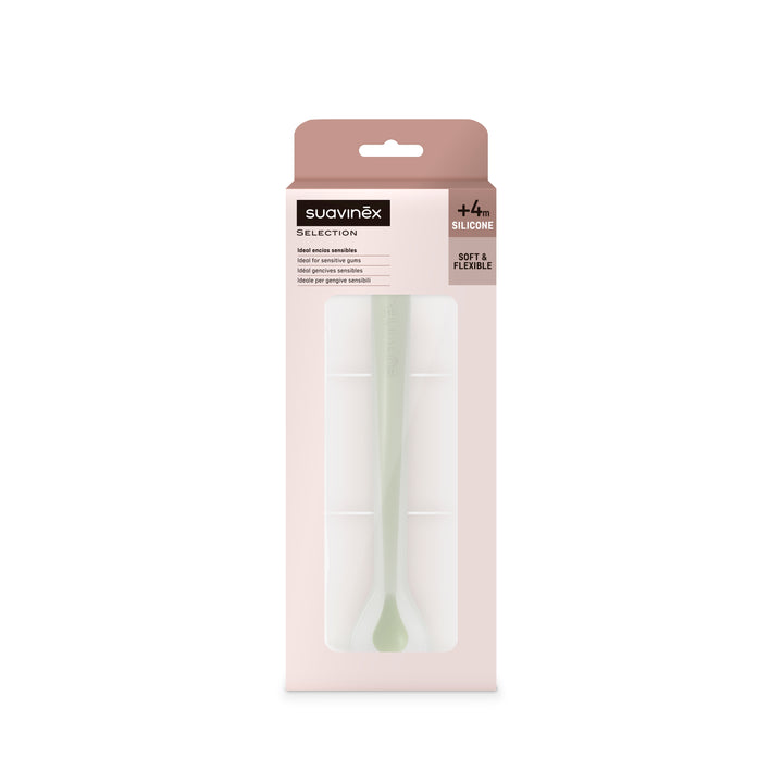 Suavinex Silicone Spoon - Color Essence Green