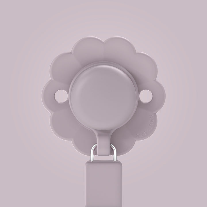 Suavinex Wonder Silicone Soother Clip - Mist Lavender