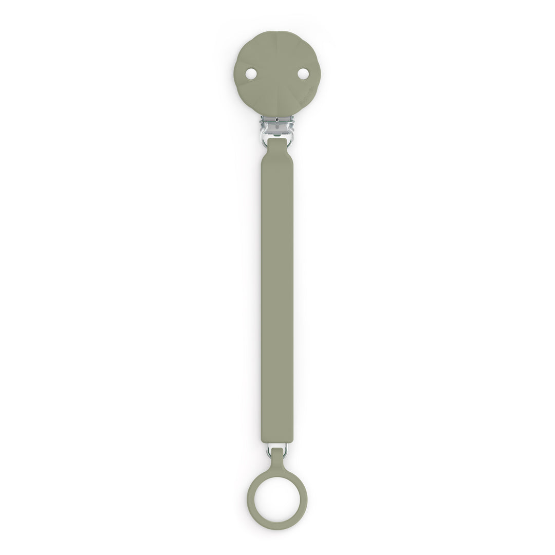 Suavinex Wonder Silicone Soother Clip - Hedge Green