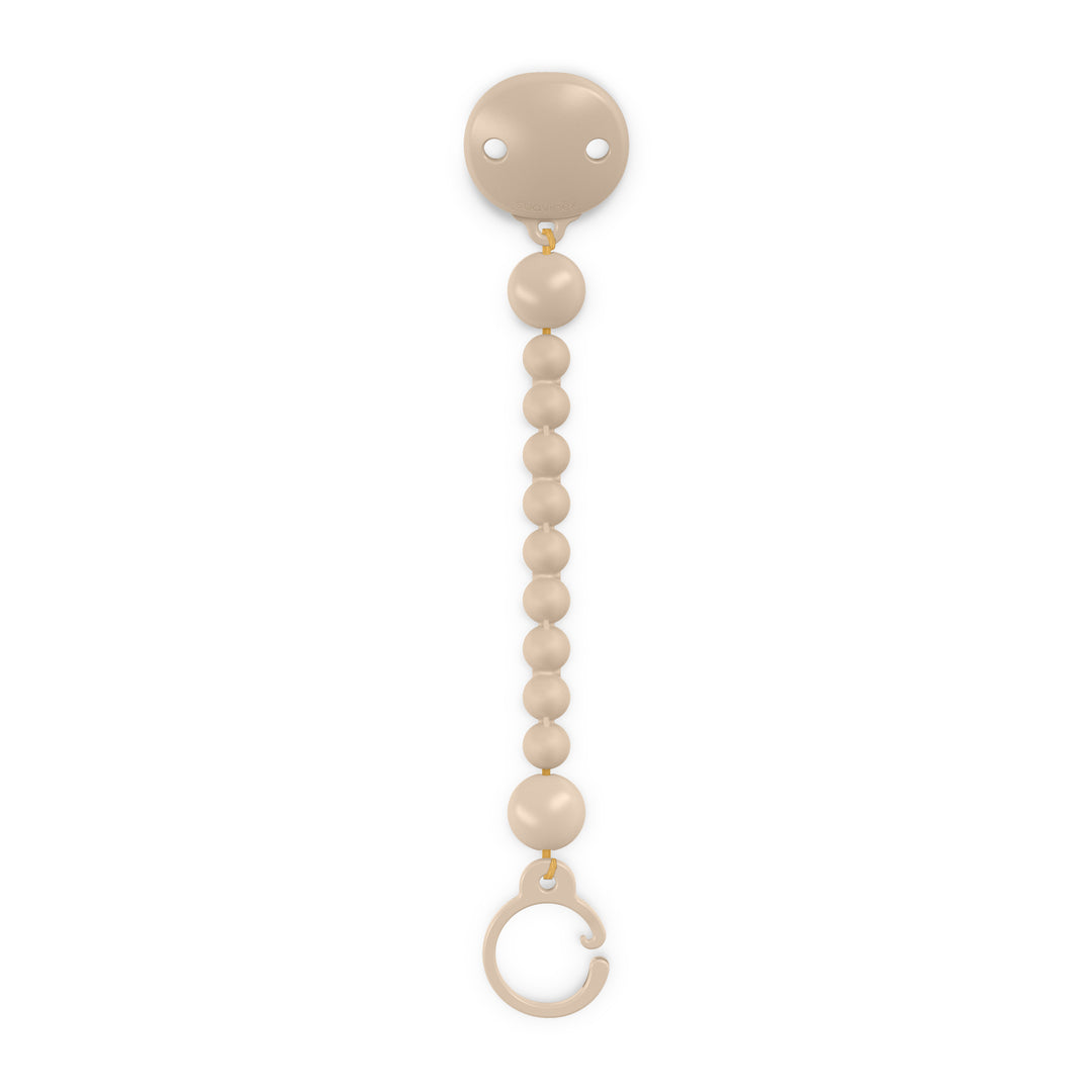 Suavinex Colour Essence Silicone Bobble Soother Clip - Irish Cream