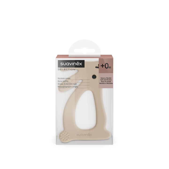 SUAVINEX WONDERLAND RABBIT TEETHERS - BEIGE